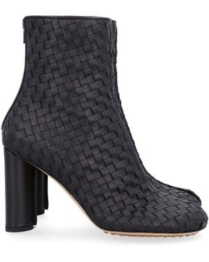 Bottega Veneta "Cherry" Ankle Boots - Black