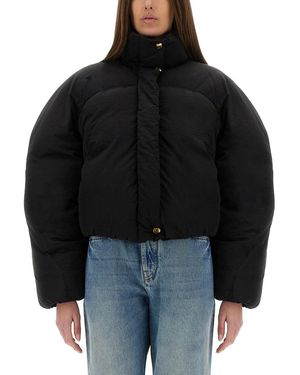 Jacquemus "La Doudoune Courte Caraco" Padded Jacket - Black