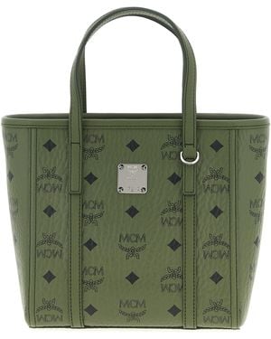 MCM 'Toni' Mini Shopping Bag - Green