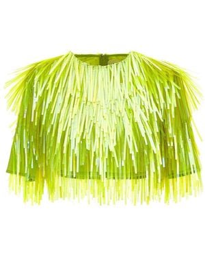 Sportmax 'Petalo' Top - Yellow