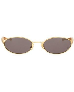 Bottega Veneta "Sardine" Sunglasses - Metallic