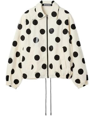 Jacquemus Neutrals Jackets - White