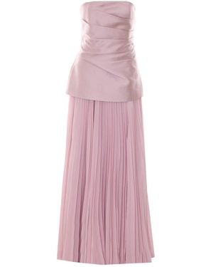 Solace London Claudette Maxi Dress - Pink
