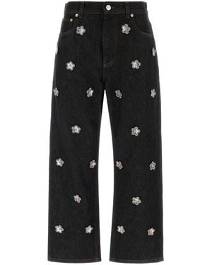Marni Dark Blue Denim Jeans - Black