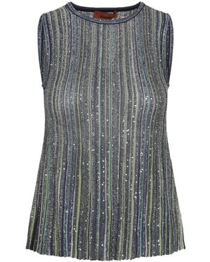 Missoni Tones Tank Top - Gray
