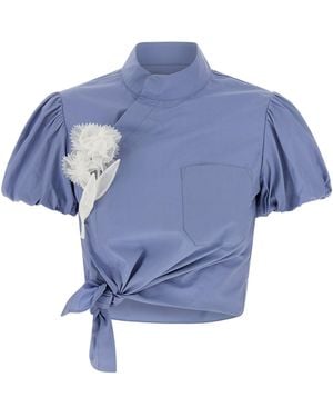 Self-Portrait Tops - Blue