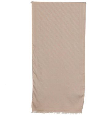 Brioni Wool And Cashmere Scarf - Natural