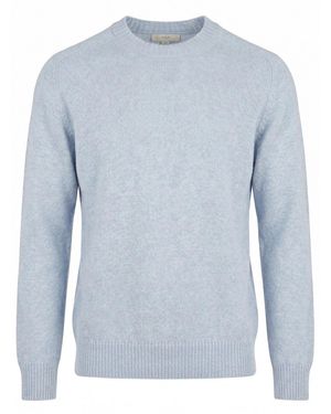Malo Cashmere Round Neck - Blue