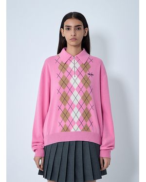 Miu Miu Wool Sweater - Pink
