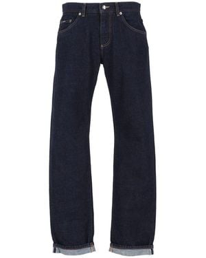 Dolce & Gabbana Dolce & Gabbana Jeans With Embroidery - Blue