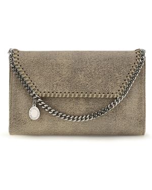 Stella McCartney Falabella Chain Wallet - Gray