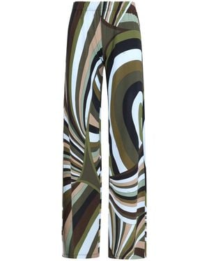 PUCCI Iride Print Pants - White