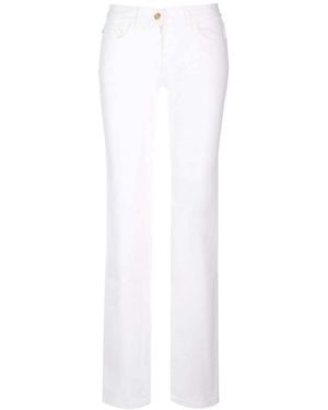Palm Angels Straight Leg Jeans - White