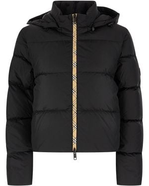 Burberry Clothing Jackets - Black