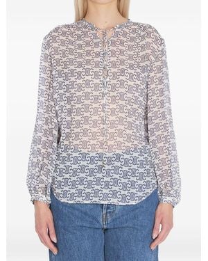 Celine Romy Blouse - Gray
