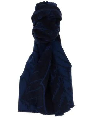 Berluti Scritto' Scarf - Blue