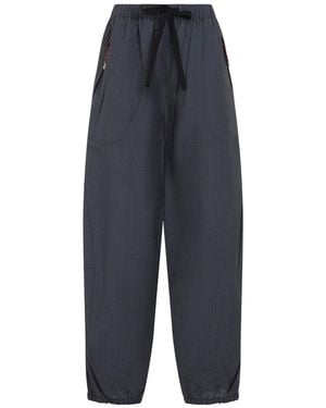 Prada Wool Pants - Blue