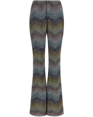 Missoni Lamé Viscose Pants - Gray
