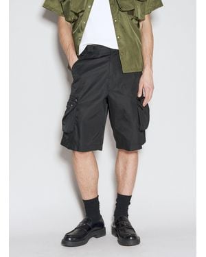 Prada Re-Nylon Bermuda Shorts - Gray