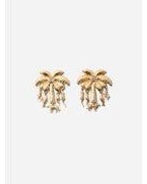 Jacquemus Les Boucles Palmier Earrings - White