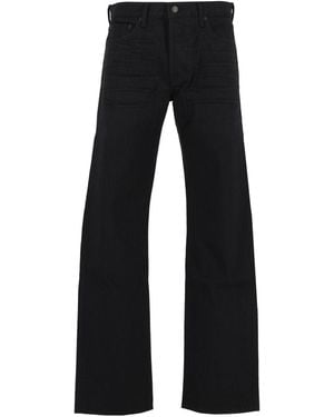 Tom Ford Selvedge Denim 50's Stretch Jeans - Black