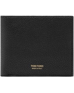 Tom Ford Classic Grained Leather Wallet - Black