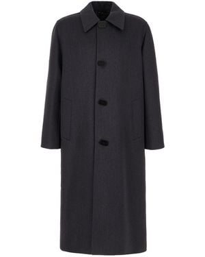 Fendi Clothing Coats - Black