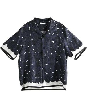 Givenchy Floral Shirt - Blue
