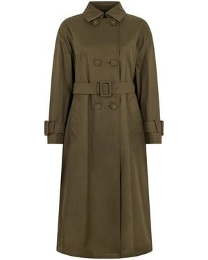 Herno Cotton Trench Coat - Green