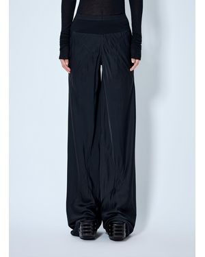 Rick Owens Bias Wide-Leg Pants - Blue