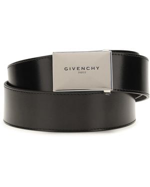 Givenchy Reversible Leather Belt - Black
