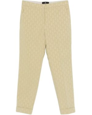 Etro Patterned Pants - Natural