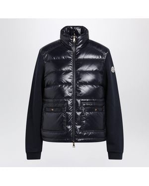 Moncler Padded Zip-Up Sweatshirt - Black