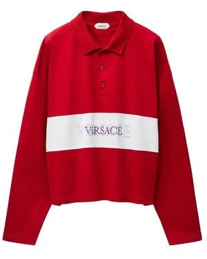 Versace Polo Shirts - Red