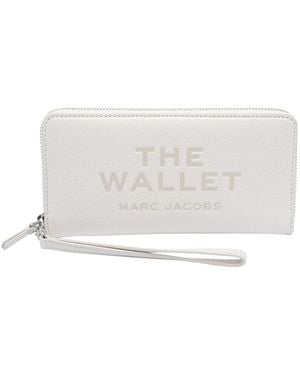 Marc Jacobs The Leather Continental Wallet - White