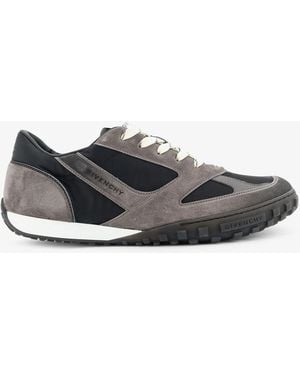 Givenchy Glide Nylon And Suede Sneakers - White