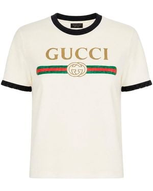 Gucci Clothing T-Shirt - White