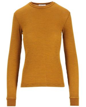 forte_forte Forte_Forte Lightweight Sweater - Brown