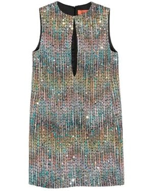 Missoni 'Caperdoni' Sleeveless Short Dress - Gray