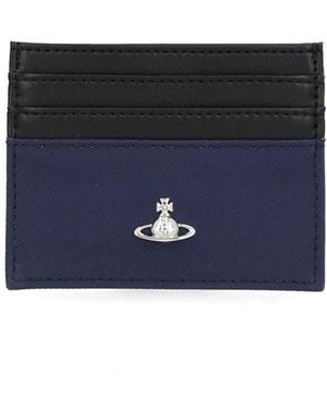 Vivienne Westwood Flat Card Holder - Blue