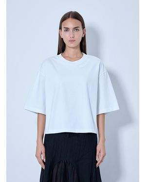 Marni Oversized Cotton T-Shirt - White