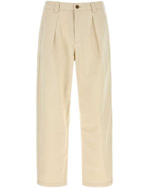A.P.C. Light Pleated Pants - Natural