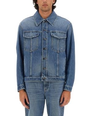 Fendi Denim Jacket - Blue