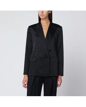 Jonathan Simkhai Double-Breasted Jacket - Black