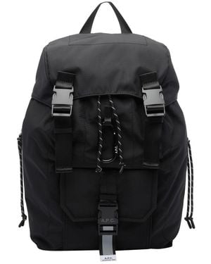 A.P.C. Trek Backpack - Black