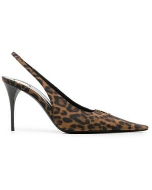 Saint Laurent Shoes - Brown