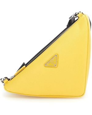 Prada Bags Crossbody Bags - Yellow