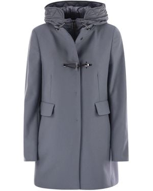 Fay Toggle Coat - Gray