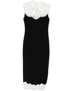 Self-Portrait Self Portrait Lace Long Dress - Black
