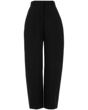Givenchy Wool Wide-Leg Pant - Black